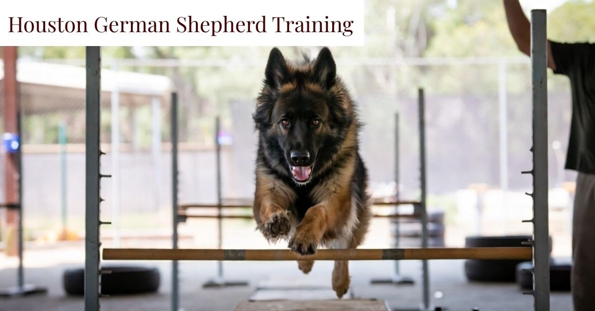 Houston German Shepherd Training