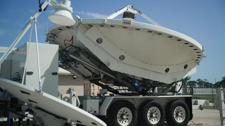 Space Force fields mobile satellite-jamming system 