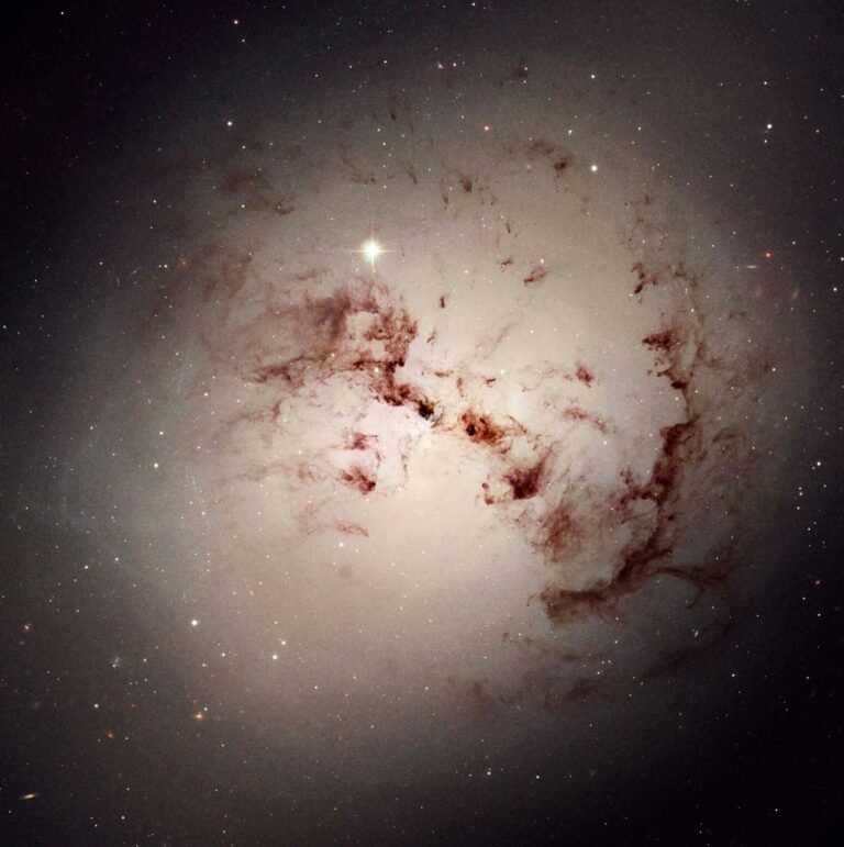 Into the Void: Investigating the Heart of a Giant Elliptical Galaxy