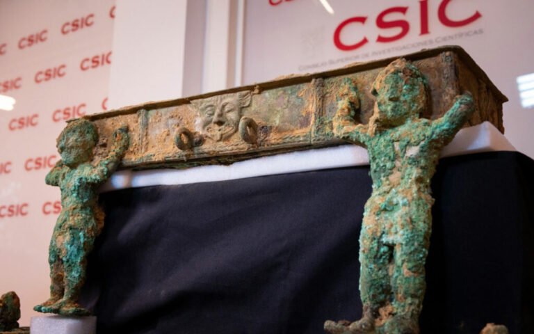 Bronze Votive Chariot Found in Spain