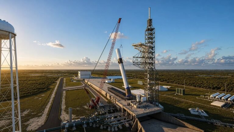 Blue Origin starts rebuilding launch pad damaged by New Glenn rocket explosion — and it will look very different when it’s done 