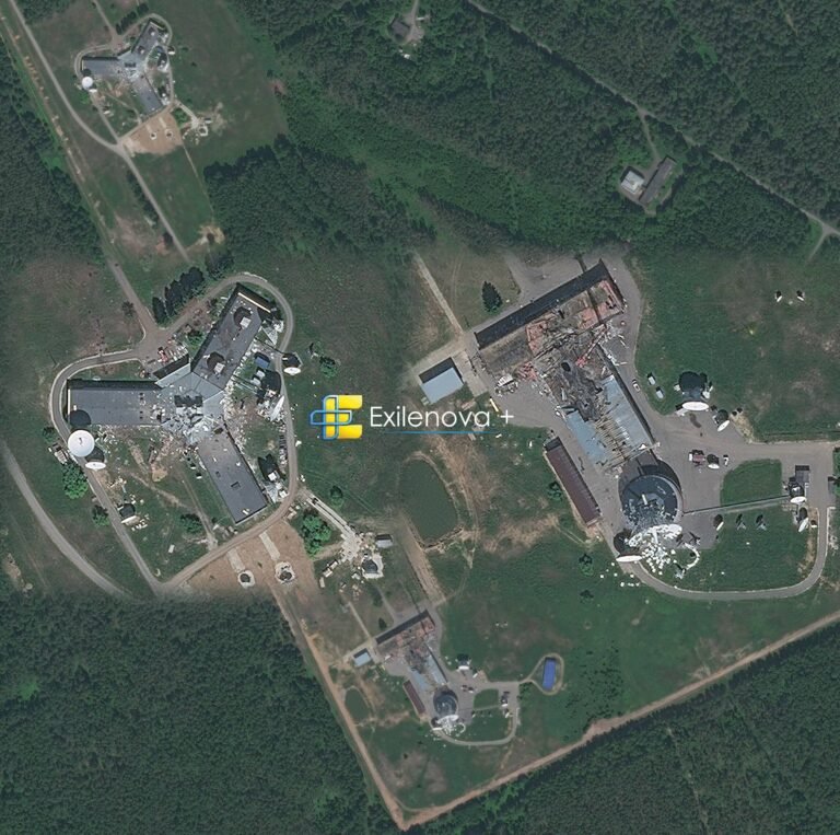 Satellite Images Show Damage To Russian Mil Space Comms Sites After Ukrainian Attacks